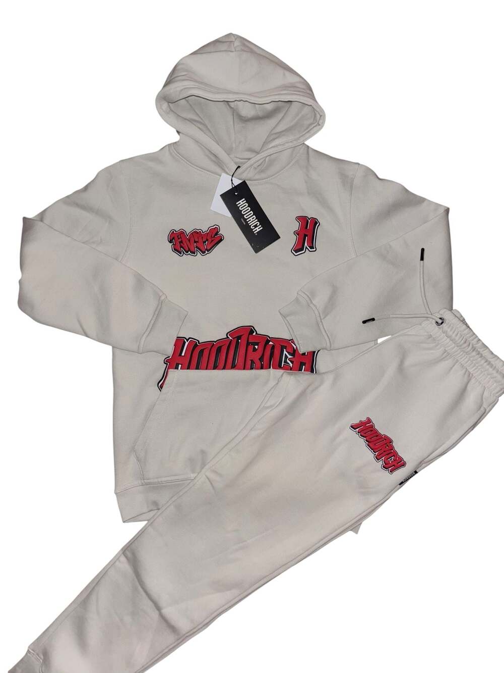 Hoodrich Junior Blast Astro Hoodie and Jogger Tracksuit Set